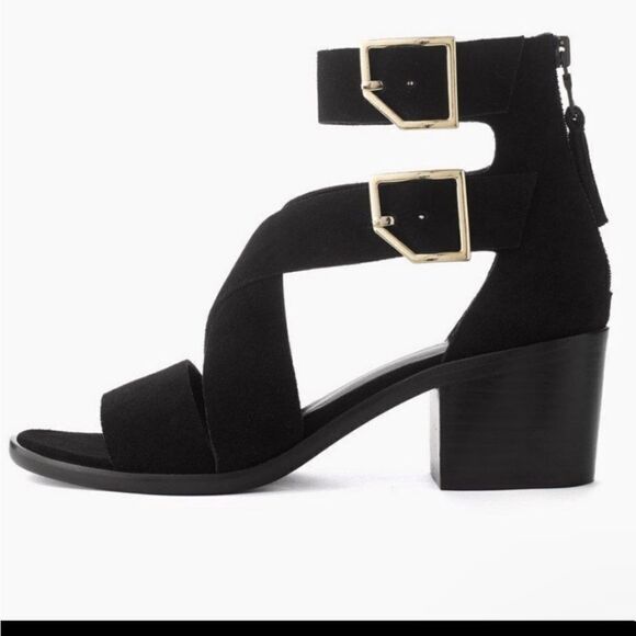 NIB Rag & Bone Mari Black Suede - Picture 1 of 5